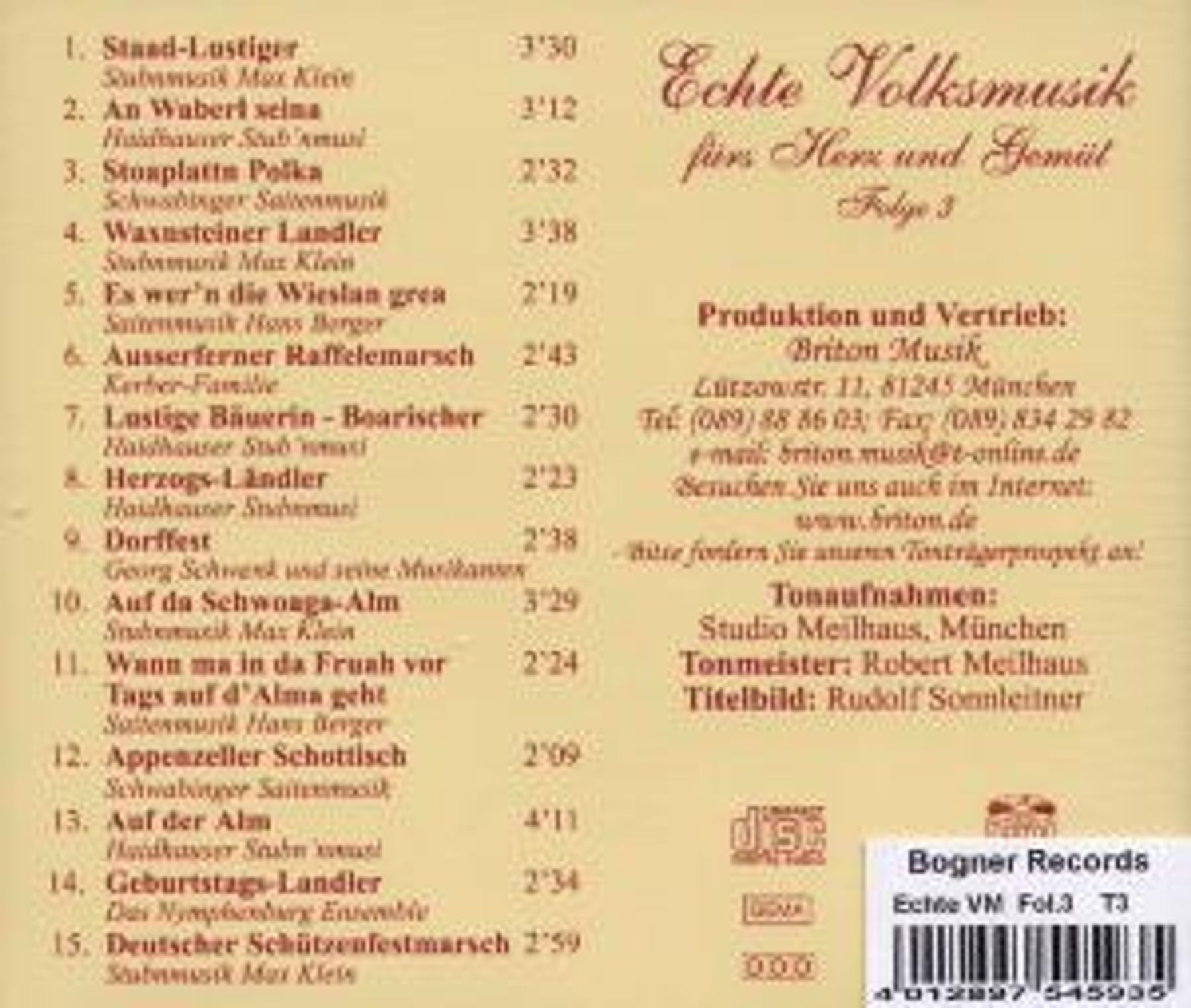 Echte Volksmusik Folge 33