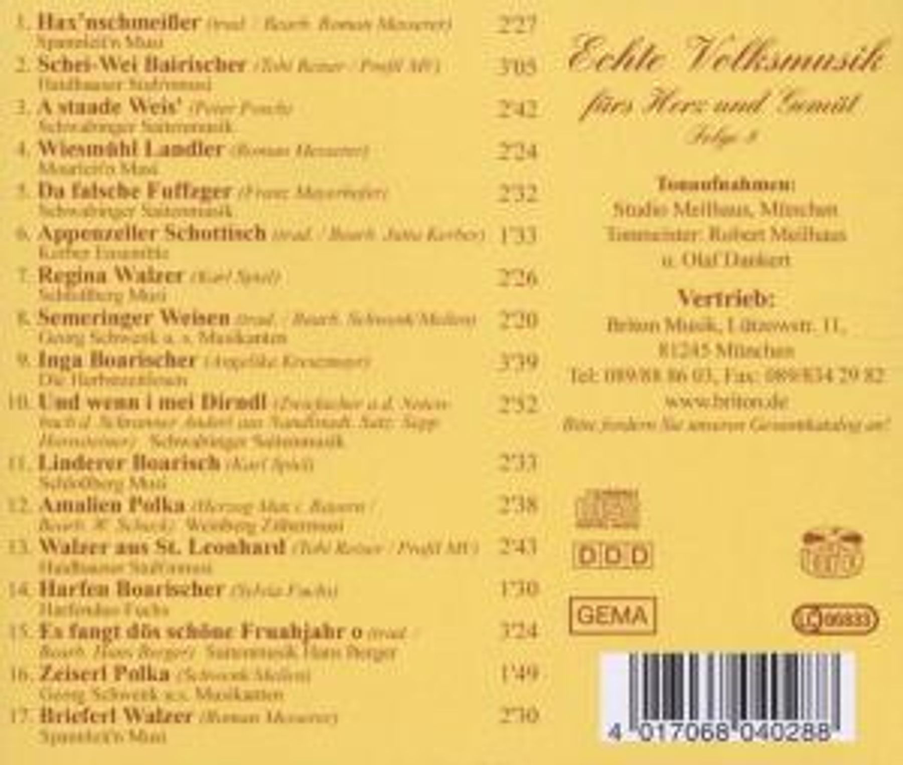 Echte Volksmusik Folge 88